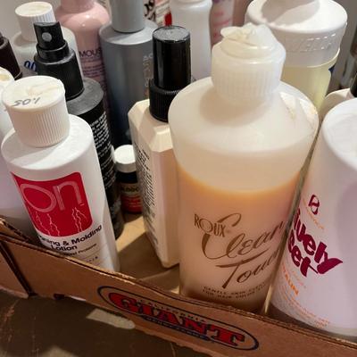 Assortment of.beauty shop needs