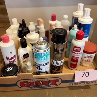 Assortment of.beauty shop needs