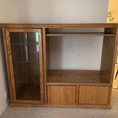 Oak Entertainment Center