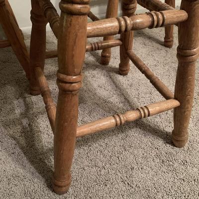 Solid Wood Bar Stools