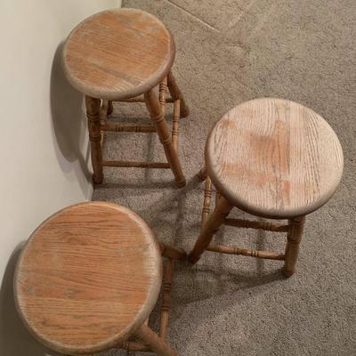 Solid Wood Bar Stools