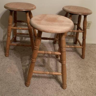 Solid Wood Bar Stools