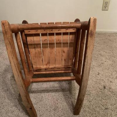 Wood Rocking Chair - CHILD SIZE