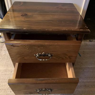 2 Drawer Nightstand