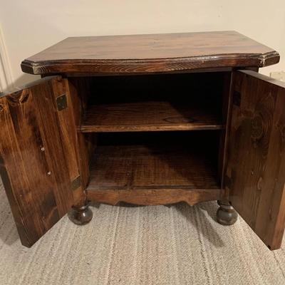 Cupboard Solid Wood Nightstand