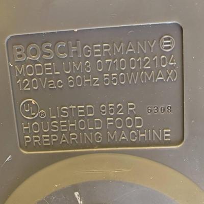 Bosch Mixer