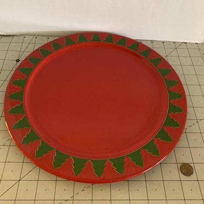 Christmas Tree Platter