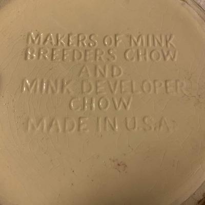 Purina Mink Chow Dish