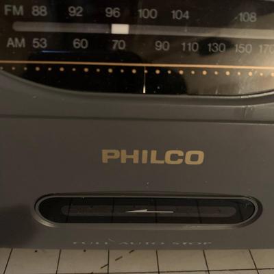 Philco Cassette Player and Radio