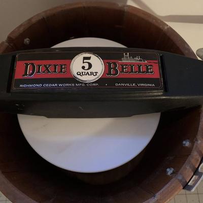 5 QT Dixie Belle Ice Cream Maker