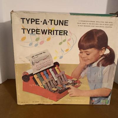 Vintage Type A Tune Typewriter