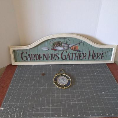 Gardeners & Kindness Wall Decor