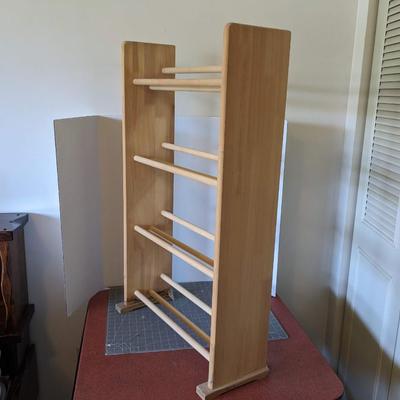 Wooden Shoe Rack