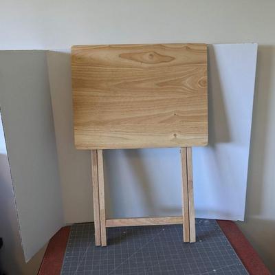 Wood Tray Table