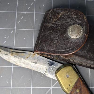 Pocket Knife & Case