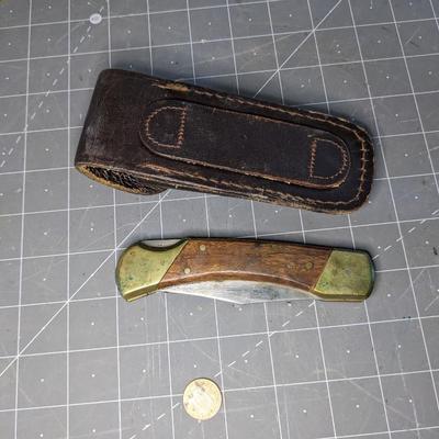 Pocket Knife & Case