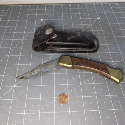 Pocket Knife & Case