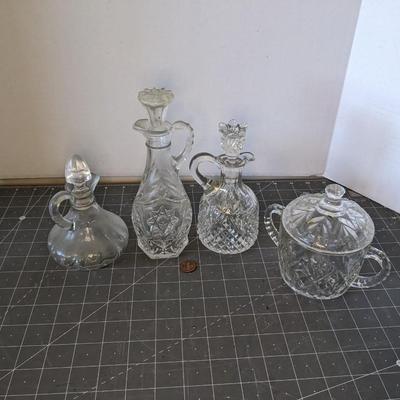 Vintage Glass Cruets