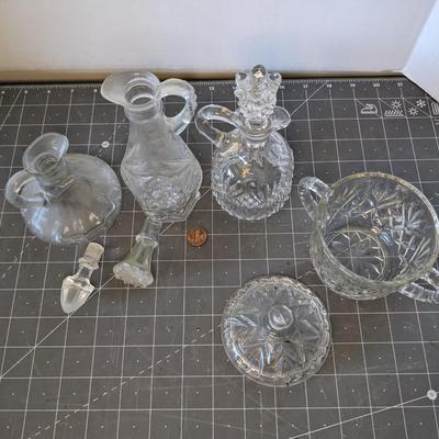 Vintage Glass Cruets