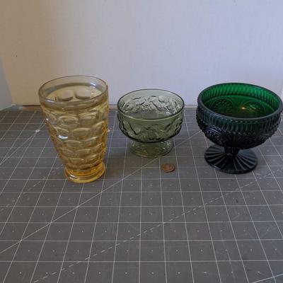 Colored Glass Decor