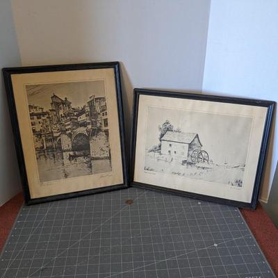 Black & White Art Pieces