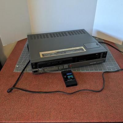 Sharp VHS with Remote