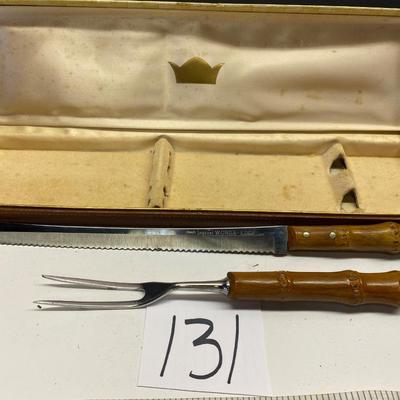 Vintage Knife and Fork Set