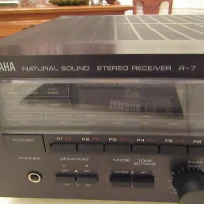 Yamaha Natural Sound Stereo Receiver R-7- No Remote