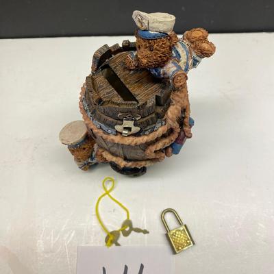 Bear Bank with Lock