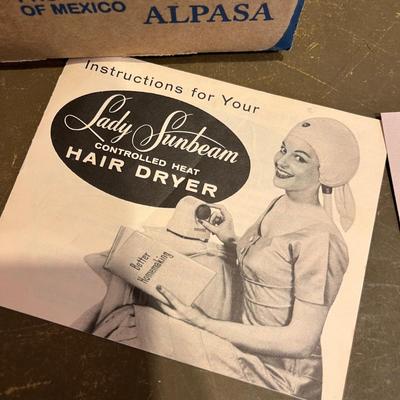 Lady Sunbeam hairdryer