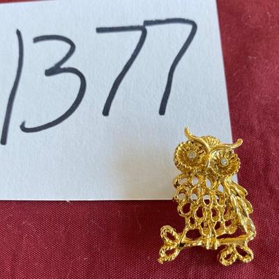 Owl Brooch