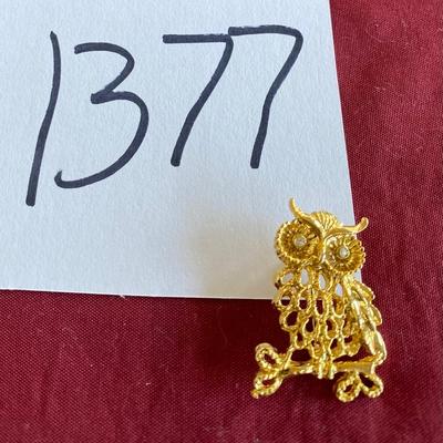 Owl Brooch