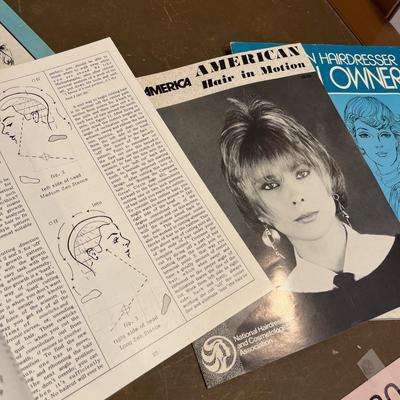 Cosmetology, books and magazines