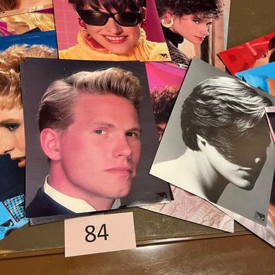 Vintage beauty shop wall art