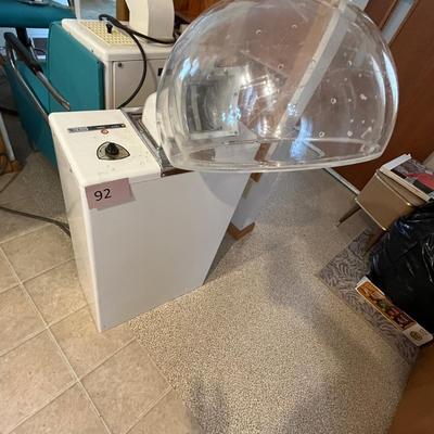 Beauty shop hair dryer