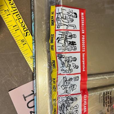 Vintage in original packaging lap tray with legs