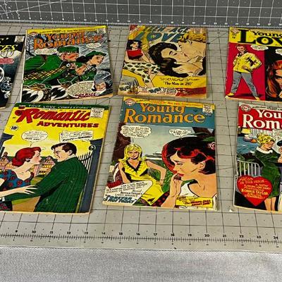 Romantic Comics from the 1960's 