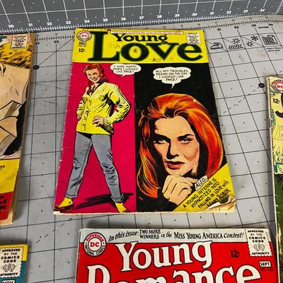 Romantic Comics from the 1960's 