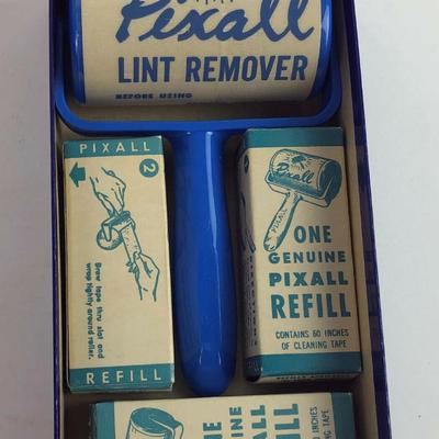  vintage PIXALL LINT REMOVER NOS 1950s