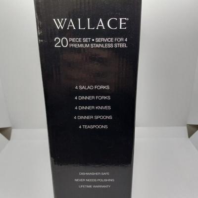 Wallace 20 Piece Stainless Steel 