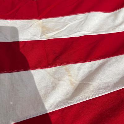 American Flag with box