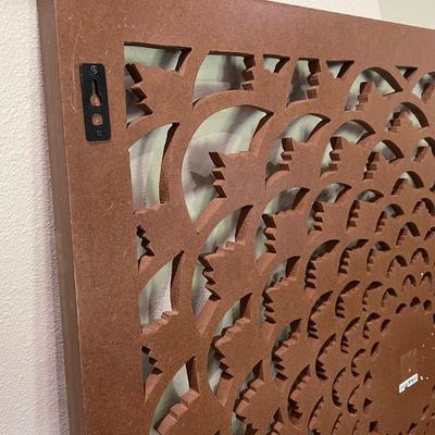 Large Decorative Flower Pattern Wall Decor
