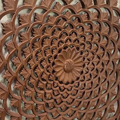 Large Decorative Flower Pattern Wall Decor