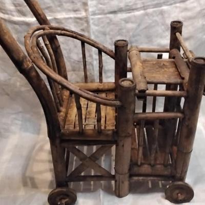 Primitive Stroller From The Estate of Donna Douglas (Ellie May Clampett - Beverly Hillbillies)