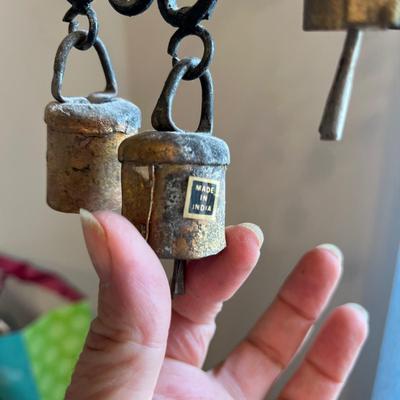 Vintage owl wind chime