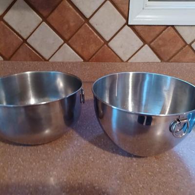 Vintage  Stainless Steel Mixing Bowls