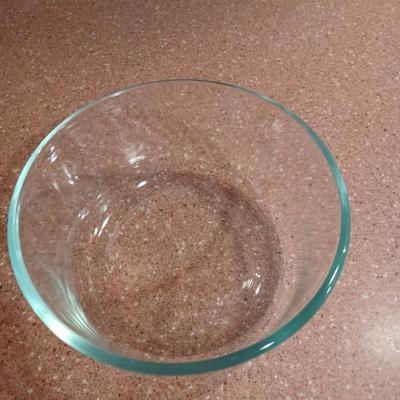 Pyrex Round Clear Glass Food Bowl