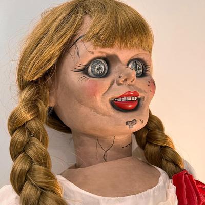 LARGE SCARY ANNABELLE DOLL HORROR MOVIE CHARACTER