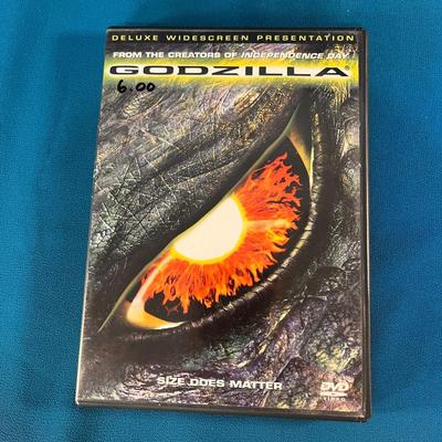 1998 â€œGODZILLAâ€ MOVIE DVD STARRING MATTHEW BRODERICK