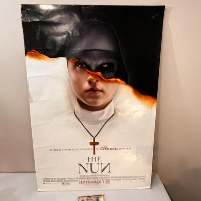 FULL SIZE â€œTHE NUNâ€ HORROR MOVIE POSTER